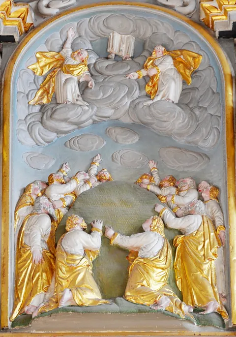 Himmelfahrt Christi - Altar Oberkirche